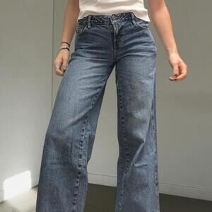 PacSun Wide Leg Blue Jeans